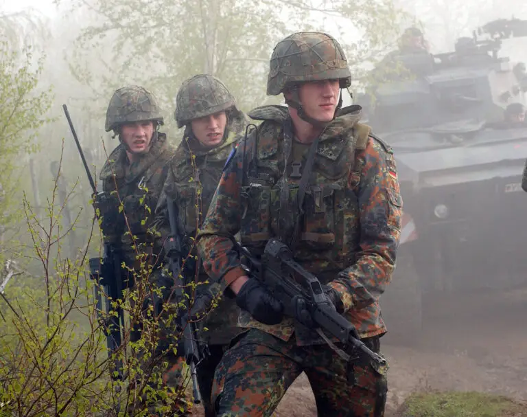 Gruppe Bundeswehrsoldaten