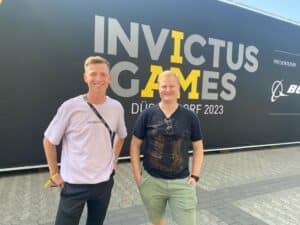 Mitglieder von BundeswehrGrün e.V. als Volunteer bei den Invictus Games 2023
